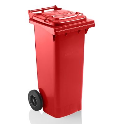Mülltonne - 80 Liter - Rot